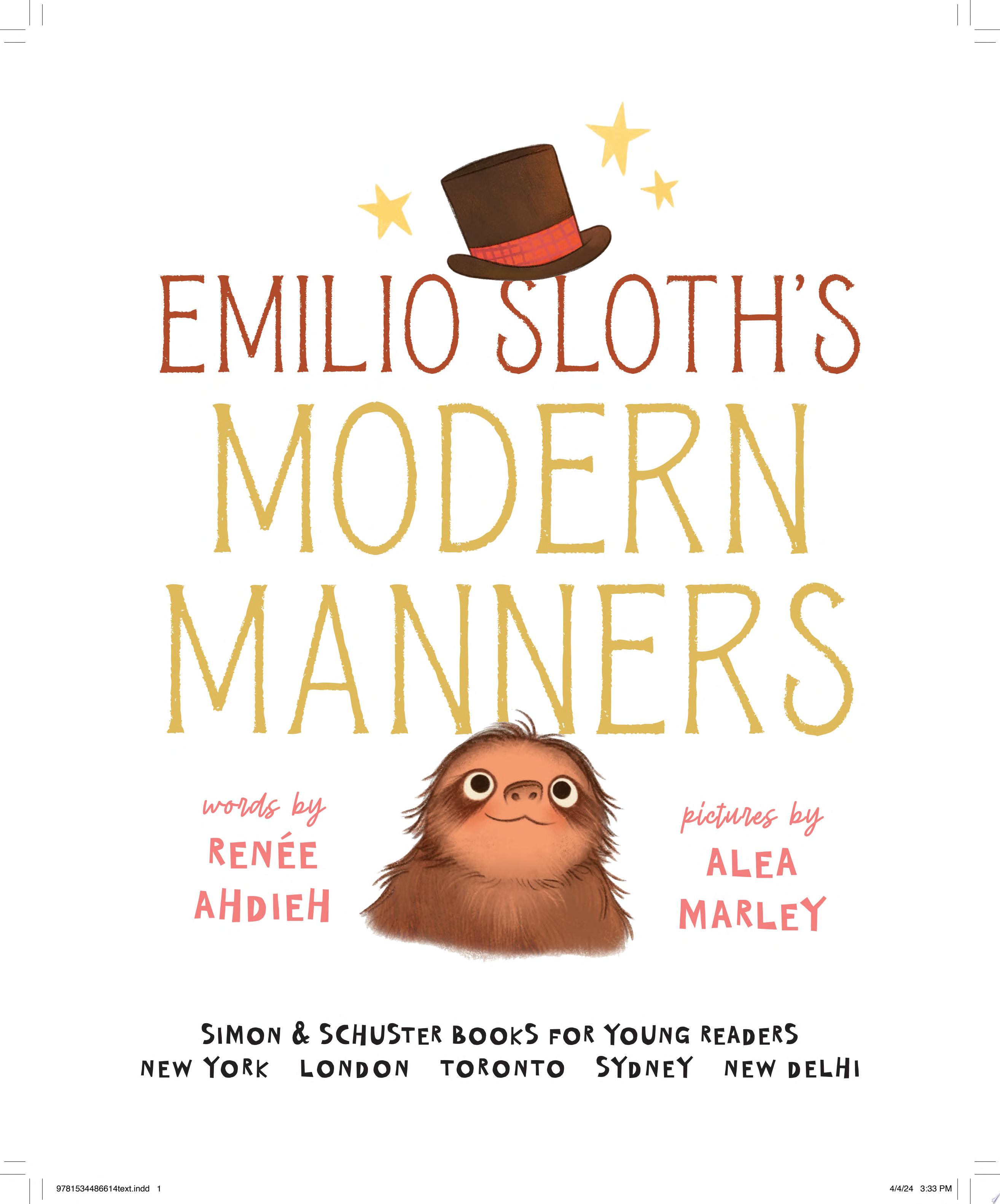 Image for "Emilio Sloth's Modern Manners"